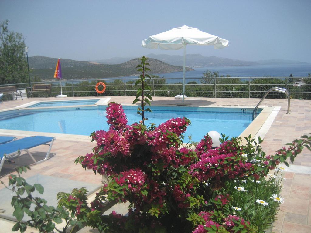 Stelios Apartments Istro Bagian luar foto